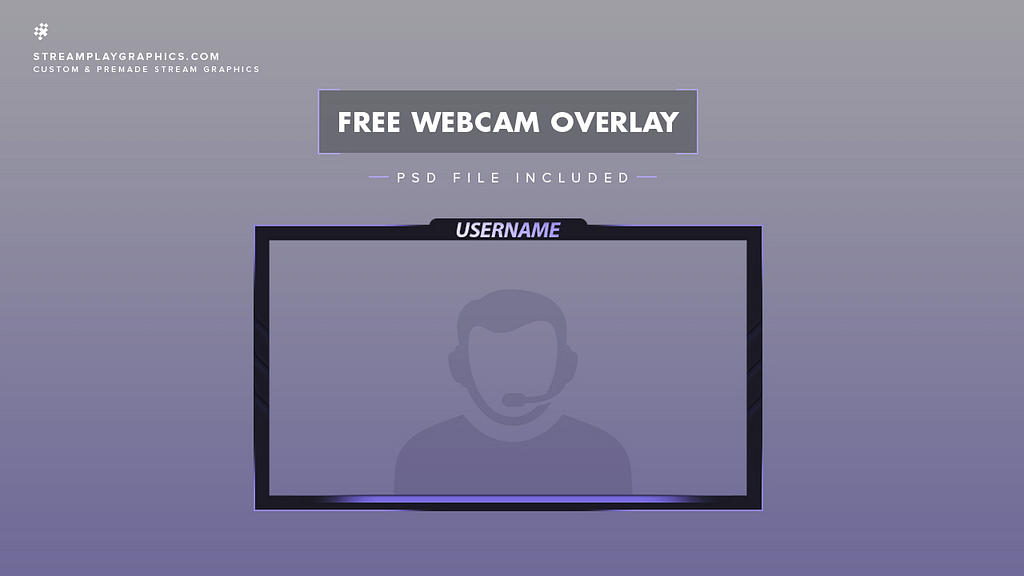 Animated Webcam Overlay by Streamplay