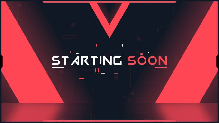 Stream Starting Soon screen FREE template on Gael Level